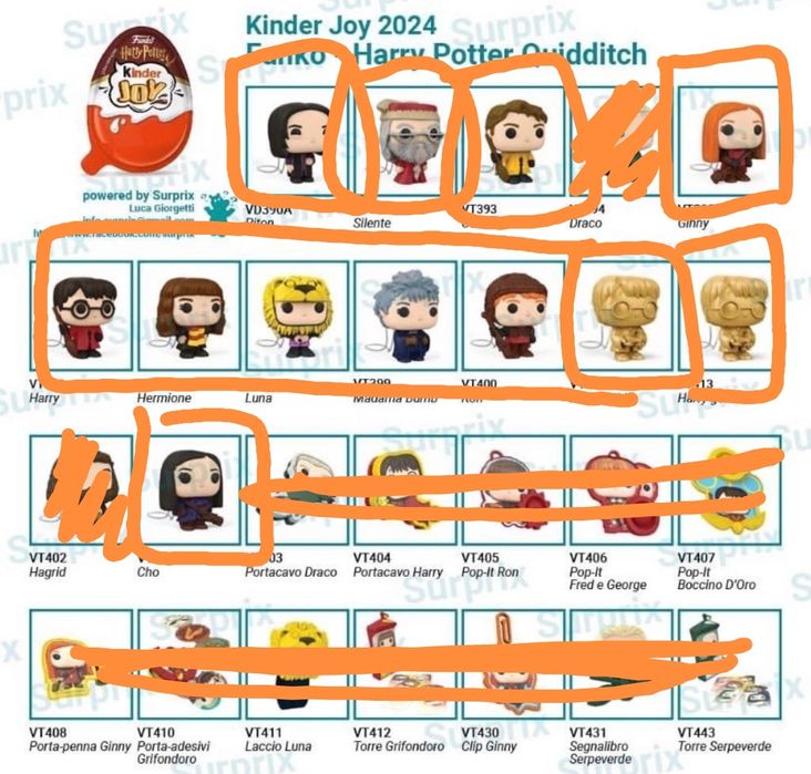 Киндер джой Гарри Поттер квиддич