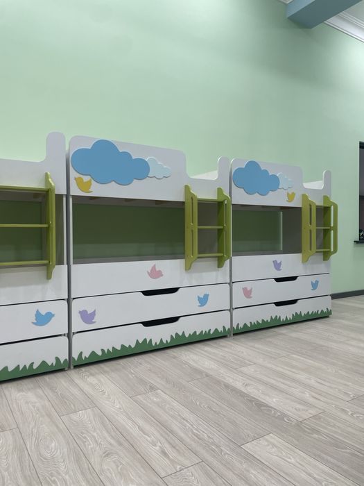 Кровать карават мебель детский сад mebel bogcha