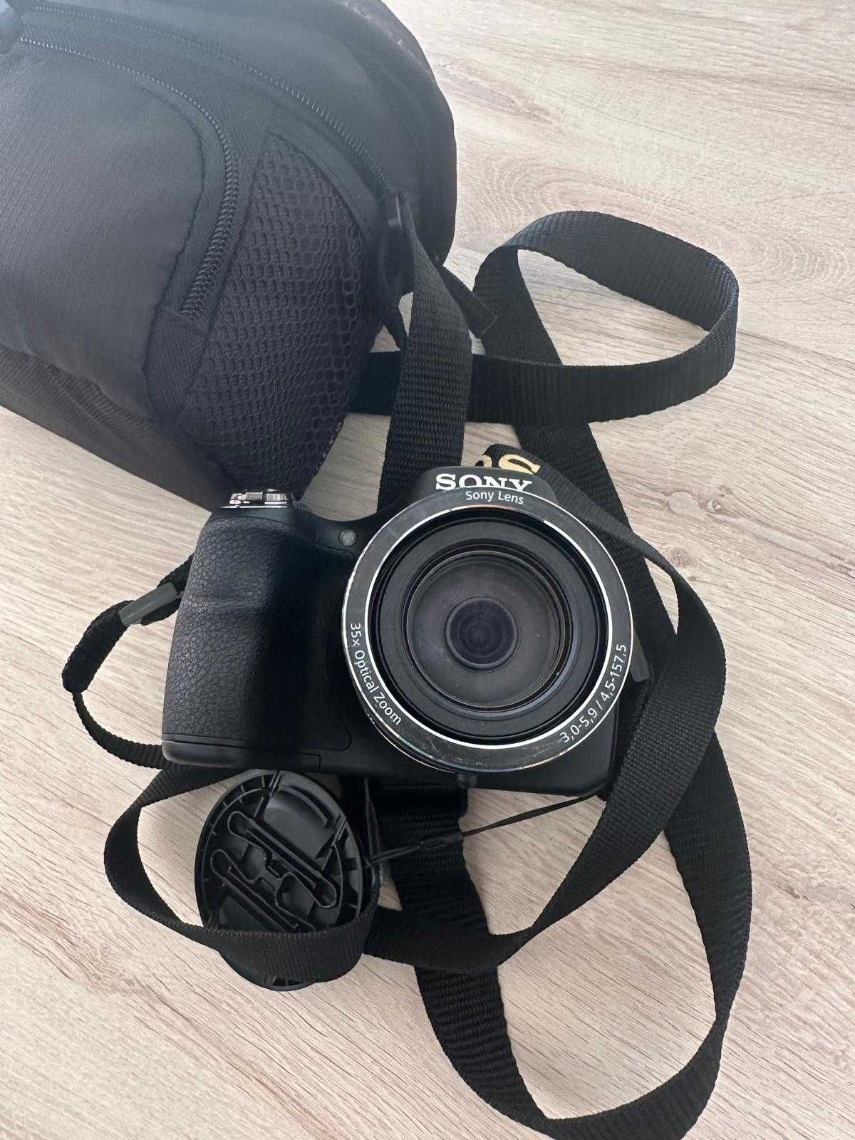 Aparat foto digital Sony Cyber-Shot DSC-H300, 20.1MP, Black