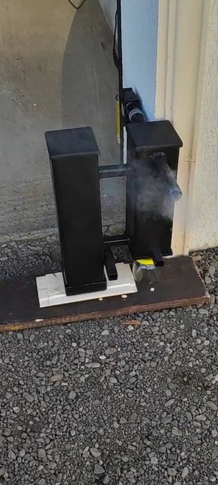 Afumătoare, ventilator, automatizare, generator de fum