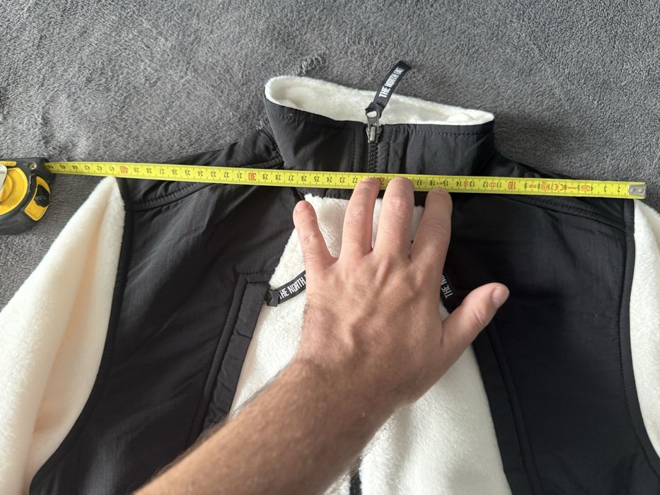 The North Face Polar Sun jacheta fleece dama alb cu negru XS noua