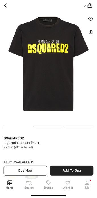 Оригинална мъжка тениска Dsquared2