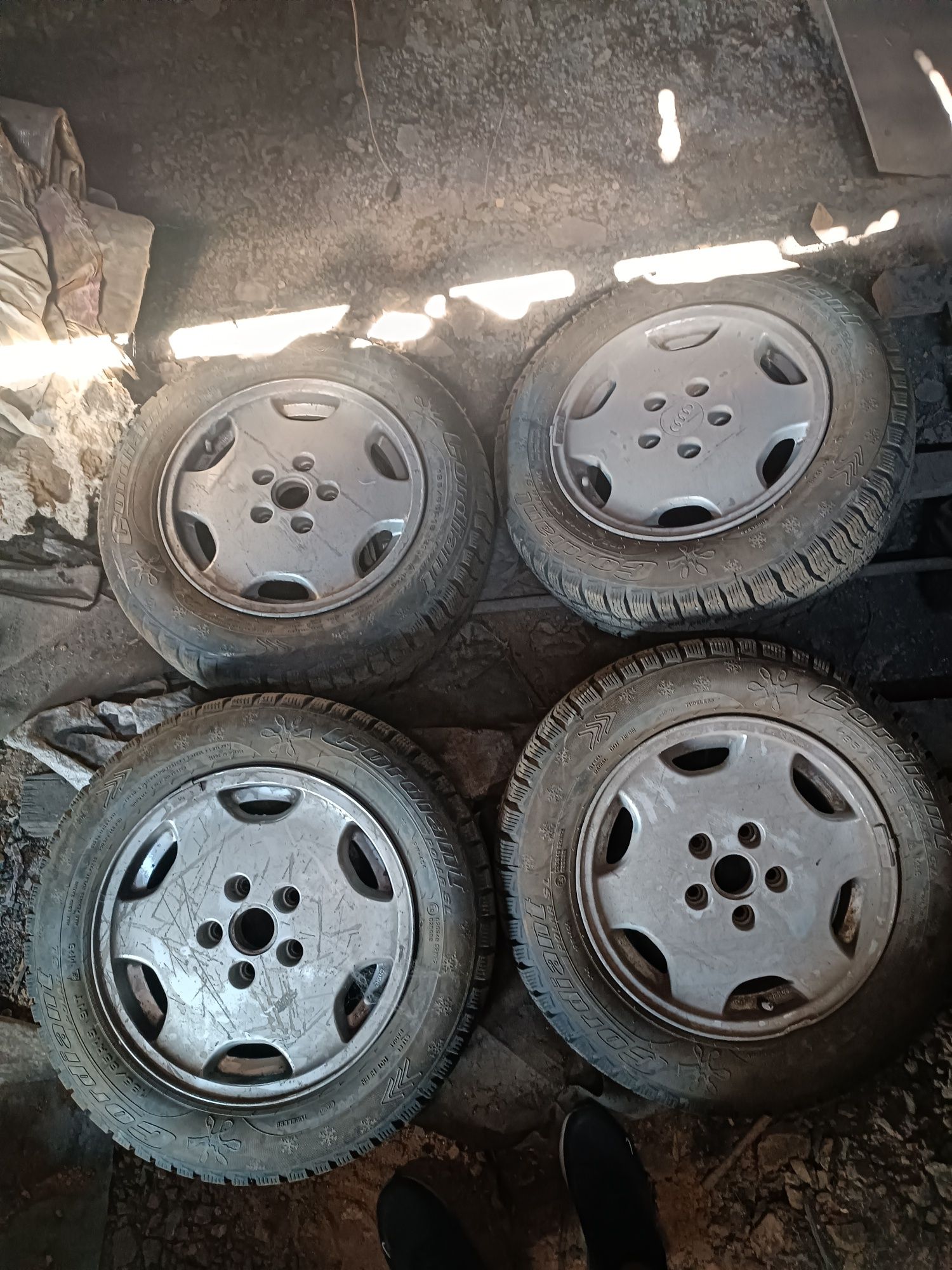 Cordiant 195/65 r15 4диска с резиной