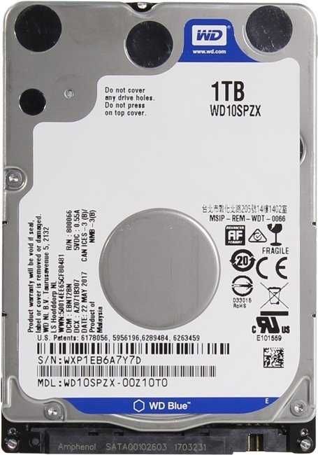 жесткий диск Western Digital WD10SPZX 1000 Гб