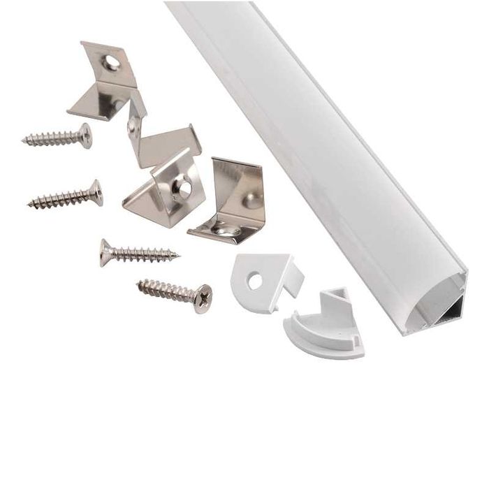 Светодиодный профиль угловой для LED ленты