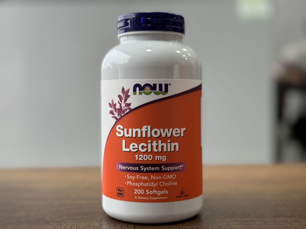 Супер цена !!! Now Sunflower Lecithin 1200mg 200softgels