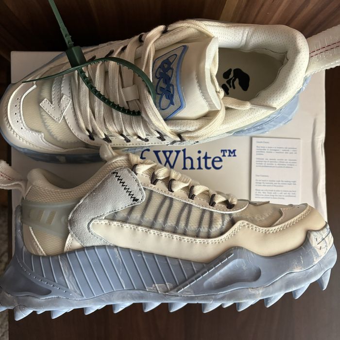 Off-White Odsy 1000 Marble Blue NOI Full Box 41,42,42,44