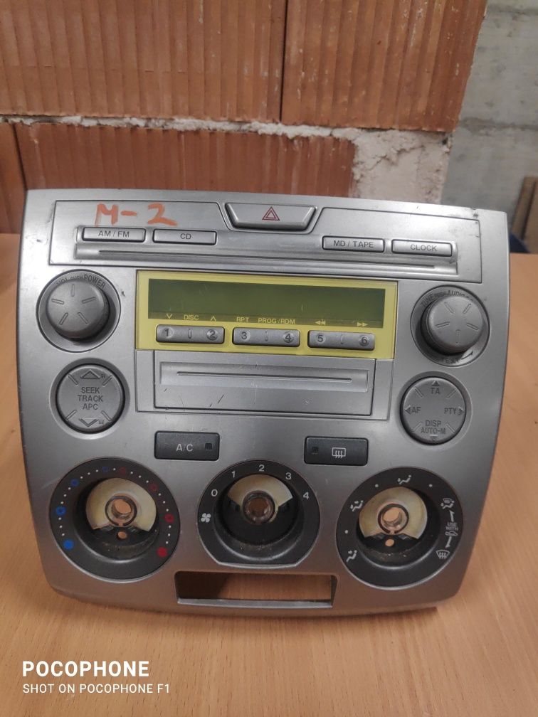 Cd Radio music player Mazda 2 / Сд Радио музика Мазда 2 2003г.