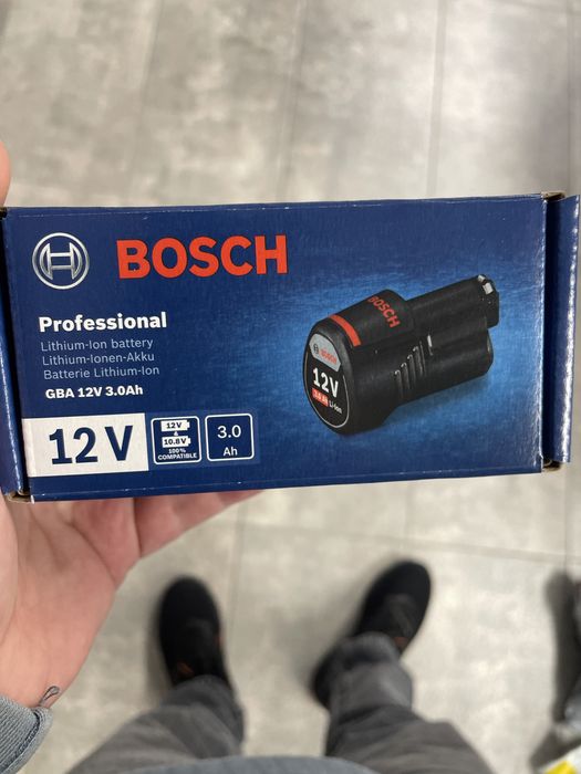 Vand baterie Bosch professional 12V 3.0ah
