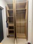 Dressing pax/ Dulap haine (sifonier) ikea stejar