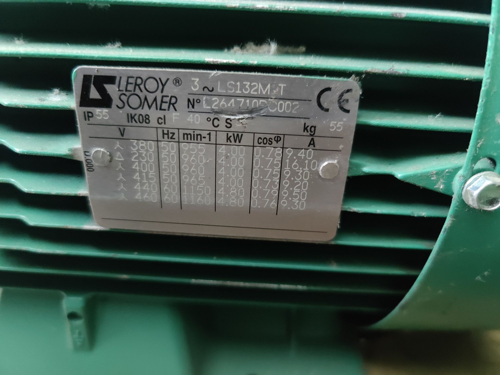 Motor electric trifazat, 4kW, 1000rpm, 380V