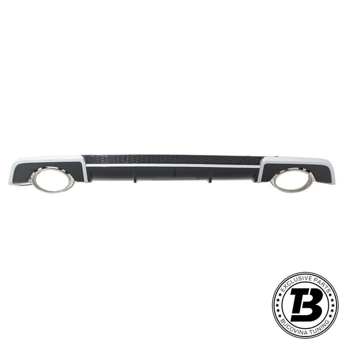 Difuzor Bara Spate cu Ornamente compatibil cu Audi A3 8V RS3 Design