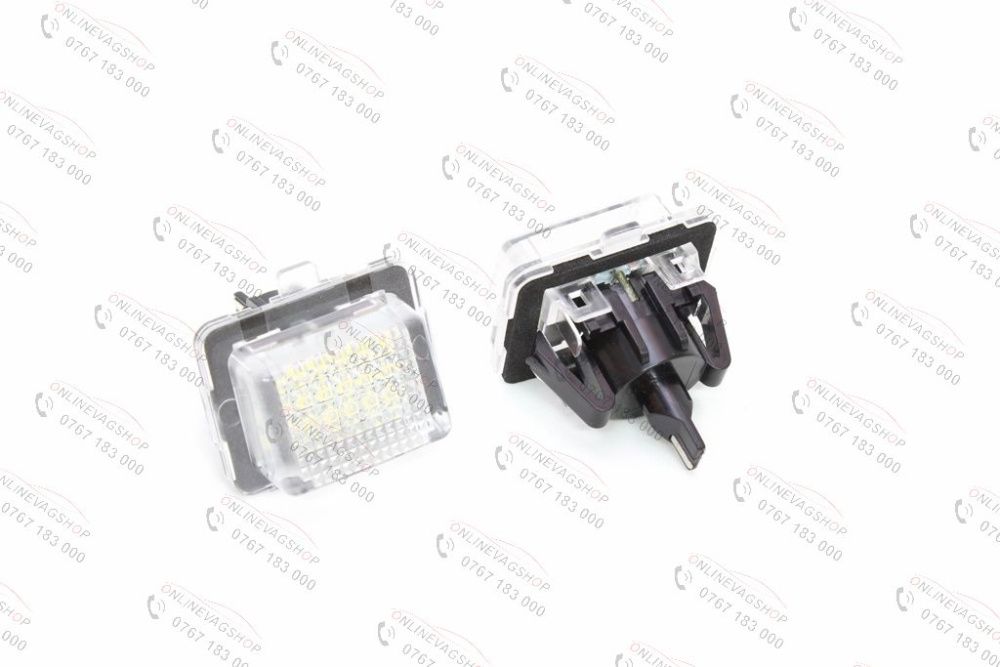 Set lampa LED numar MERCEDES BENZ W204, W205 W216, W218,W212, W221