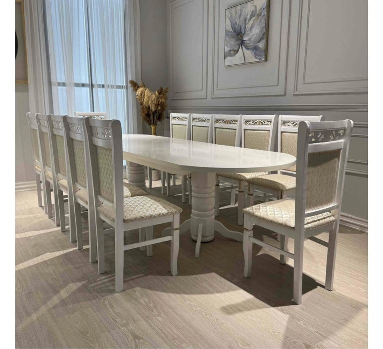 Стол сатылады! Ак түсті