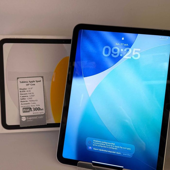 Tableta Apple iPad 10th Gen 4/64GB B33191.1 (AG15) Garantie 2 ani
