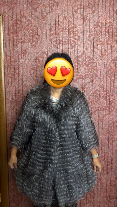Продам пальто, кардиган шубка песец