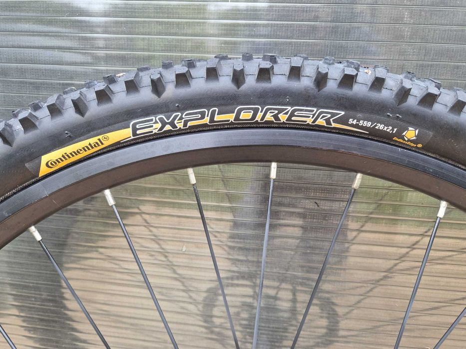 Roti MTB Rigida Snyper, 26inch, disc, caseta Shimano 9 pinioane