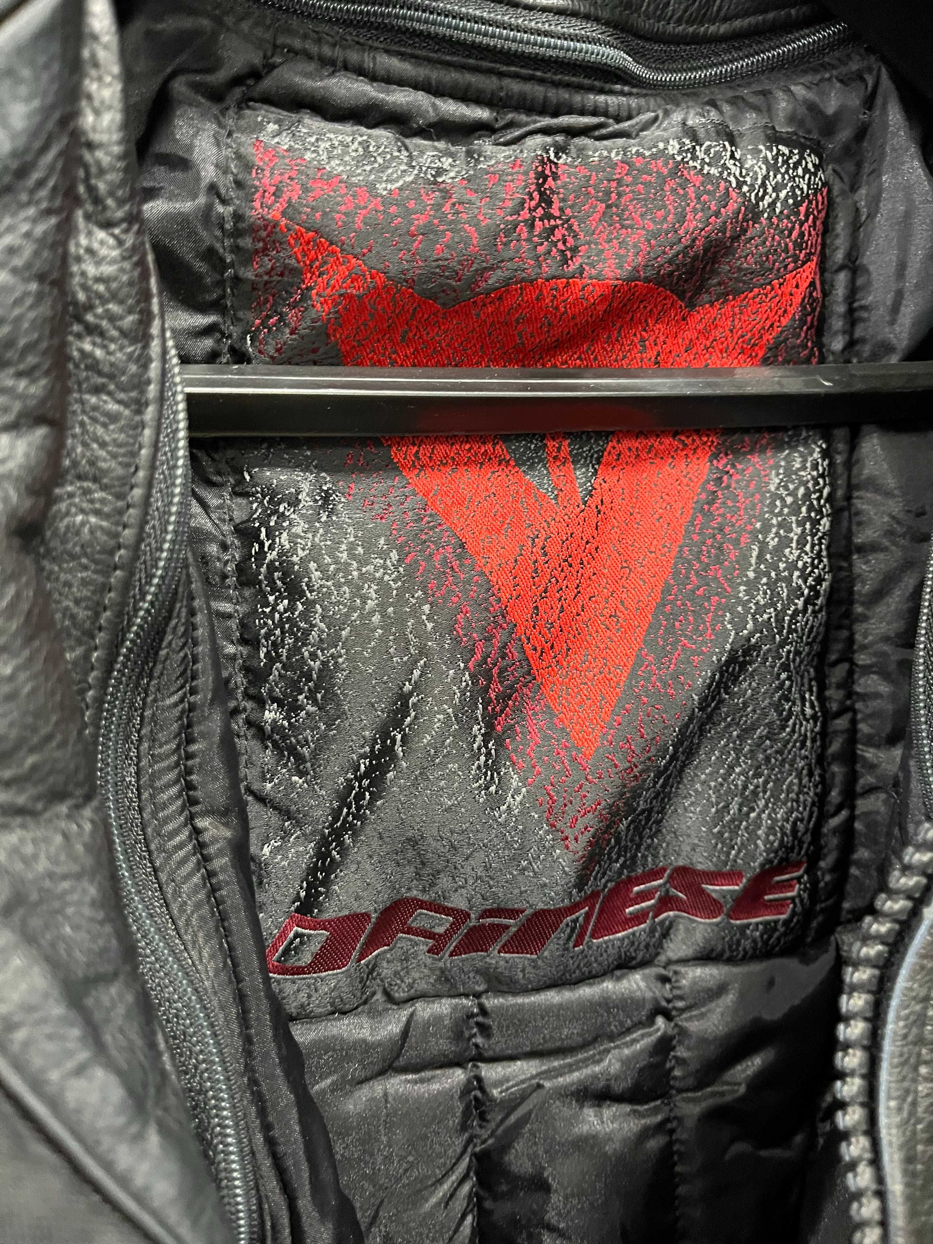 Кожен  оригинален мото  екип DAINESE AVRO,2 части,размер 50-М