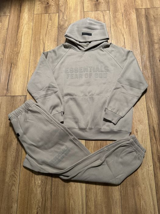 Fear of God "Essentials" Seal Gray Tracksuit