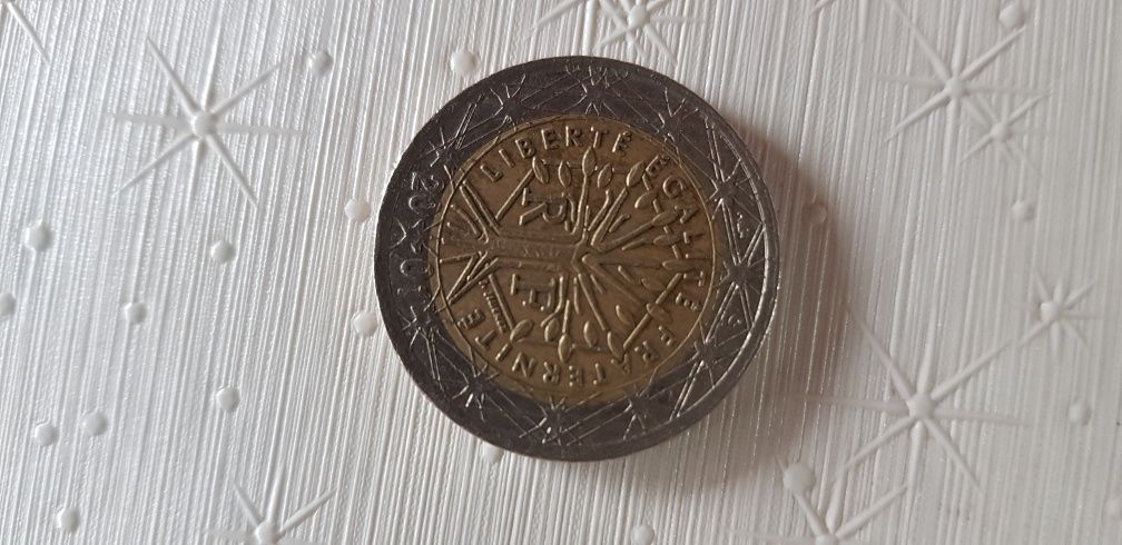 Moneda rara franta 2001