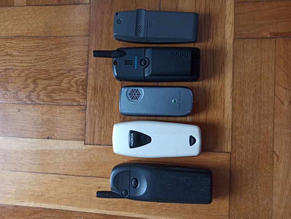 Стари телефони, nokia, siemens, sony
