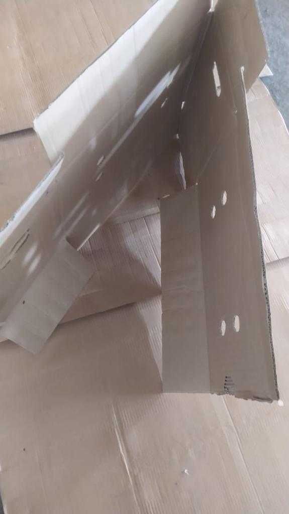 листовой гофрокартон бу из раскроенной гофро коробки