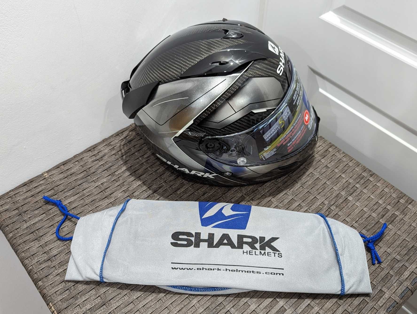 Casca moto Shark Race-R Pro Carbon Deager, marime M - Nou