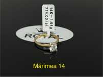 Bijuteria Royal CB : Inel dama aur 14k 1,94gr
