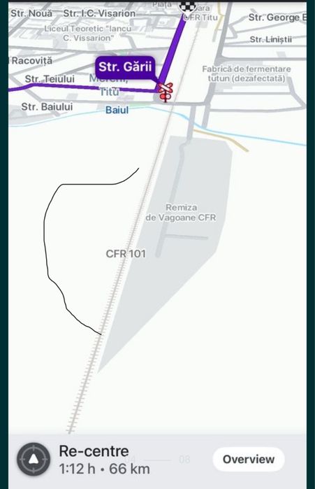 Teren 18000 m2 titu jud .dambovita langa groapa de gunoi