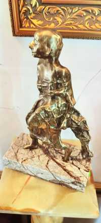 Vind statuie bronz iancut