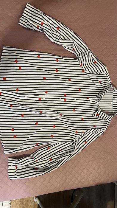 Данска риза на сърчица