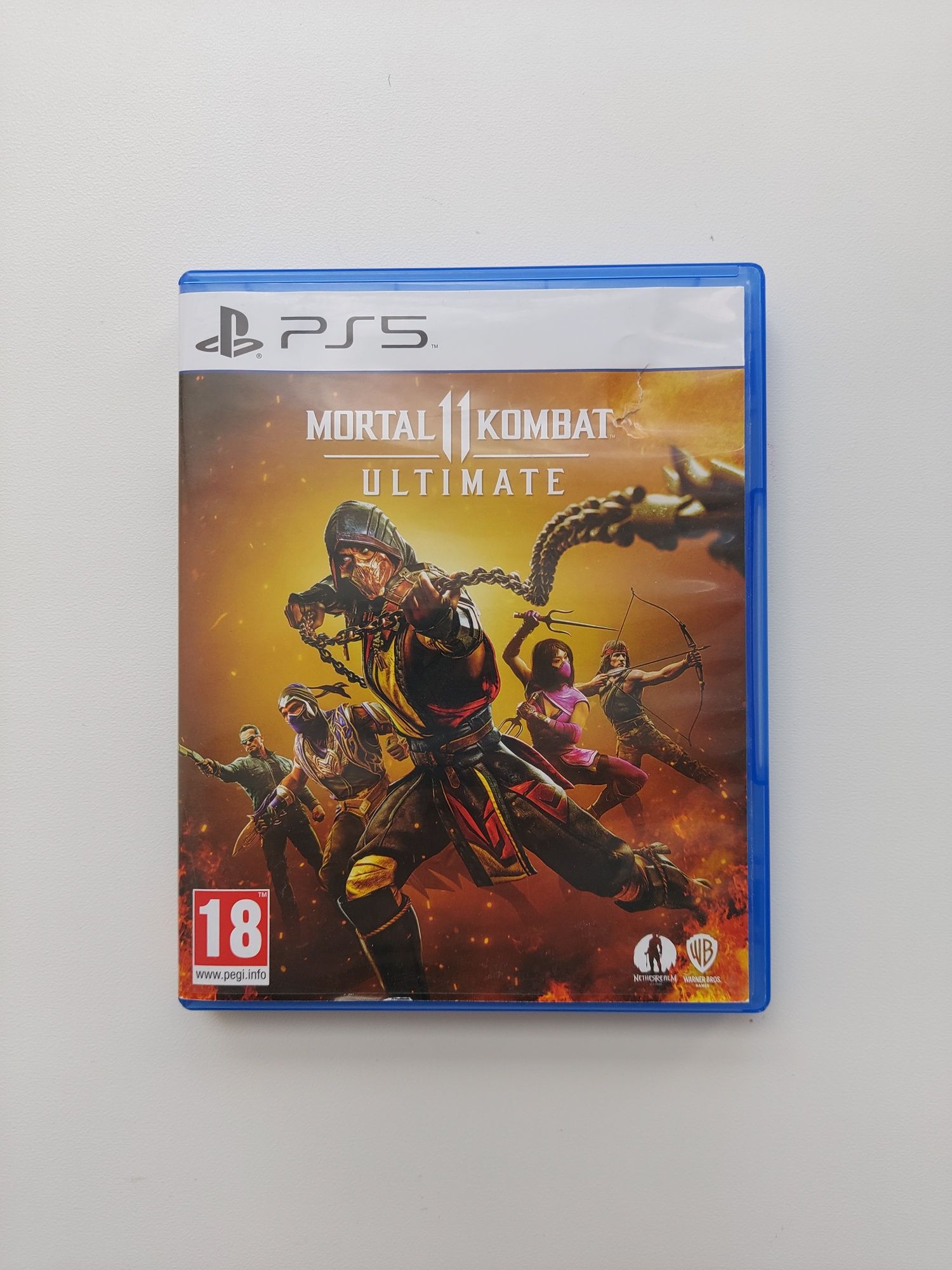 Продам игру на диске для Sony ps5 Mortal Kombat 11 Ultimate