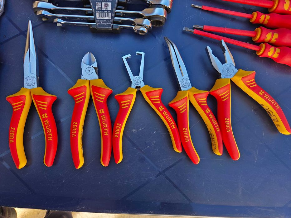 Пълен Комплект Професионални Инструменти WÜRTH ZEBRA 18V – ОТЛИЧЕН