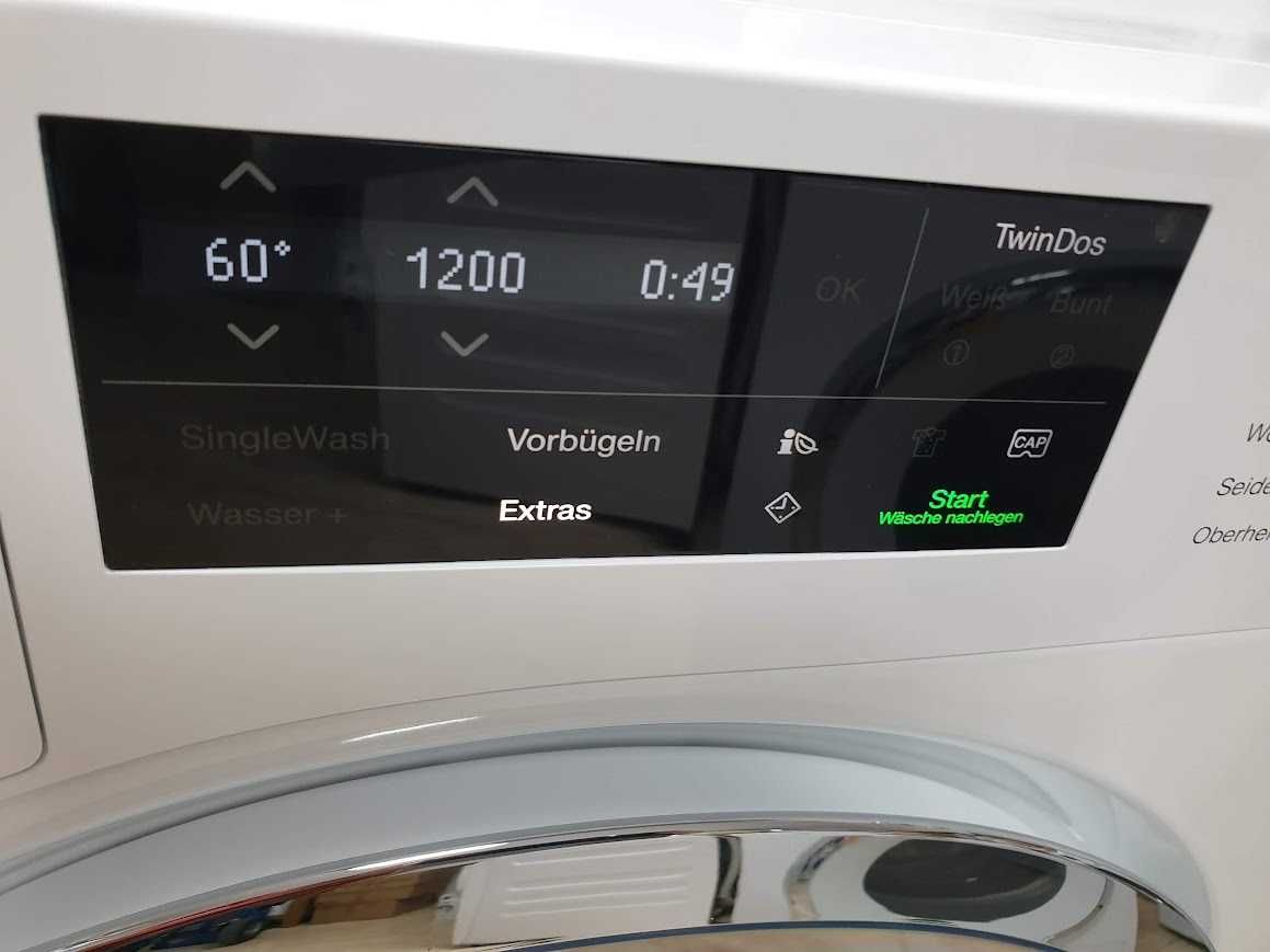 Miele 1600rpm 9кг Wi-Fi TwinDos Пералня Миеле 12м Гаранция