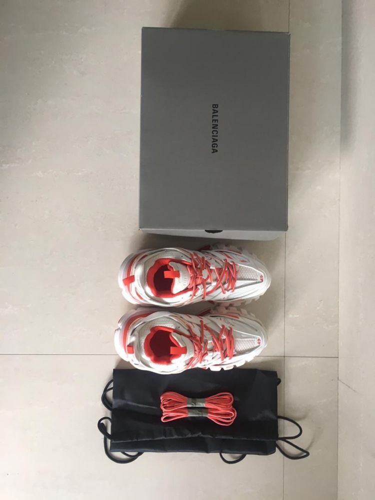 Balenciaga Track - White Red