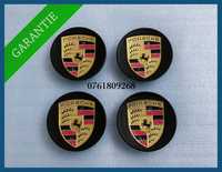 Set 4 capace negre 65mm 95B601150 jante aliaj Porsche Macan