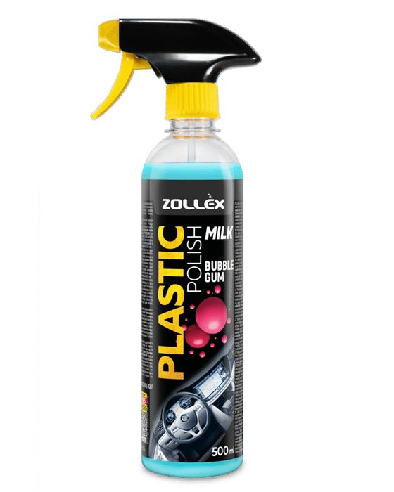 препарат мляко за почистване  на пластмаса zollex 500ml bubble gum ...