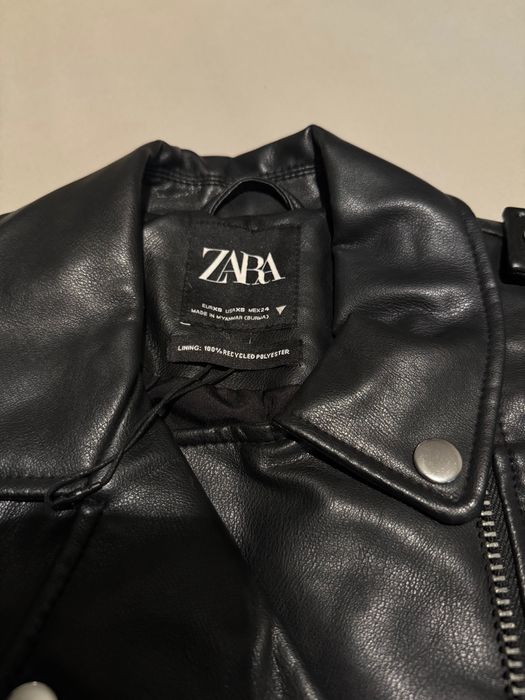 Кожено Яке Zara размер ХS