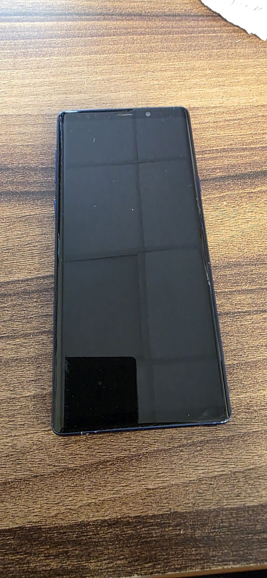 Samsung Note 9 blue