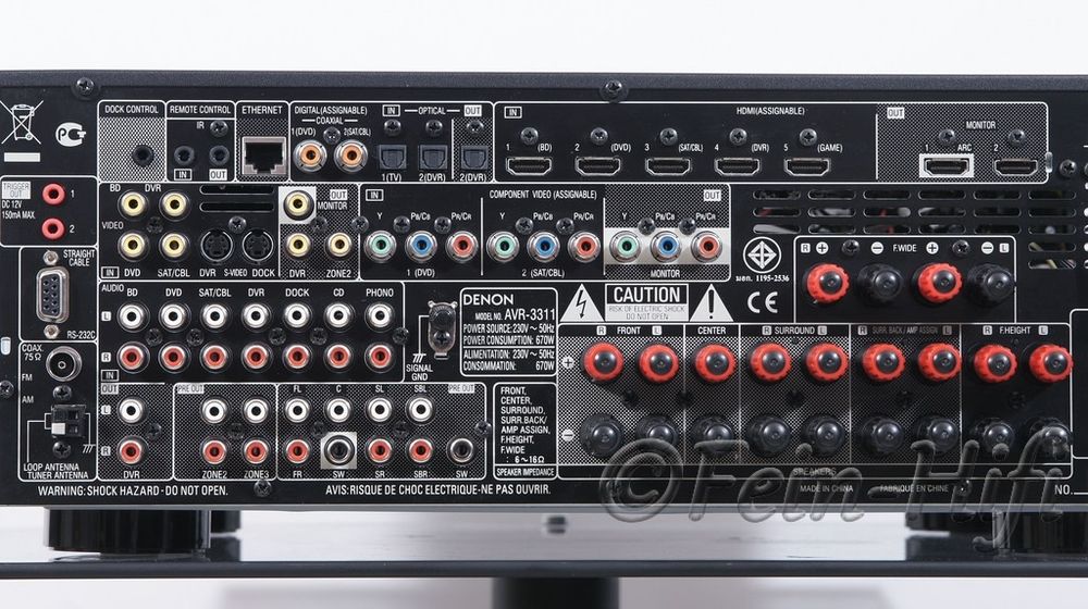 Denon AVR-3311 HDMI