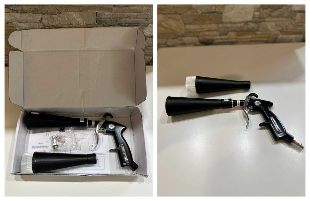 Пневматичен пистолет за сухо почистване Tornador PRO - EU стандарт