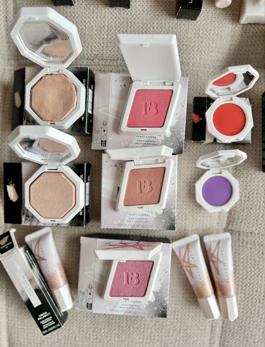 Оригинална козметика за лице Dior, Fenty, Tarte, Milk, Huda