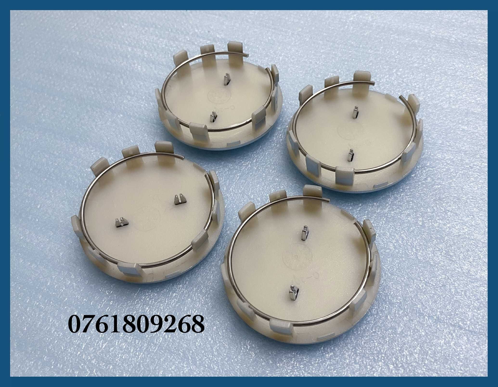 Set 4 capace gri 58mm jante aliaj Opel