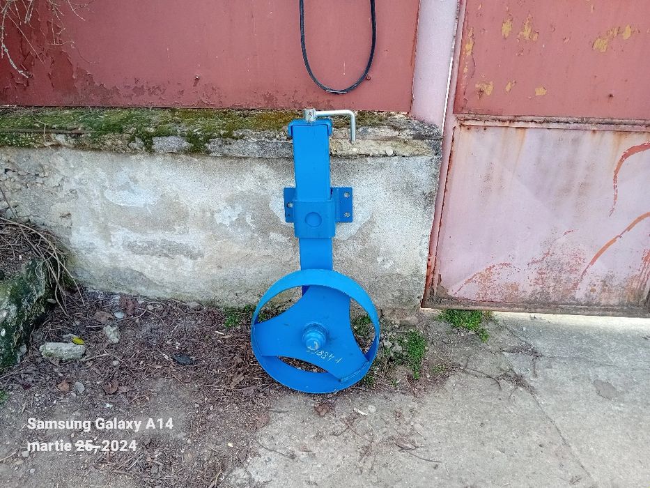 Roată  de adâncime pentru  plug