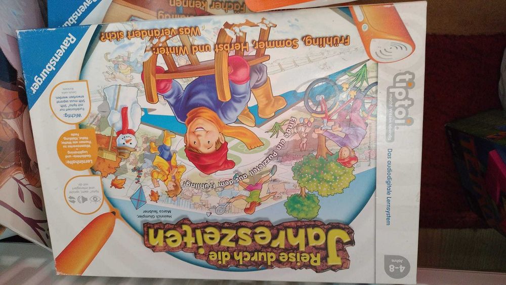 die Jahreszeiten tiptoi în lb germană