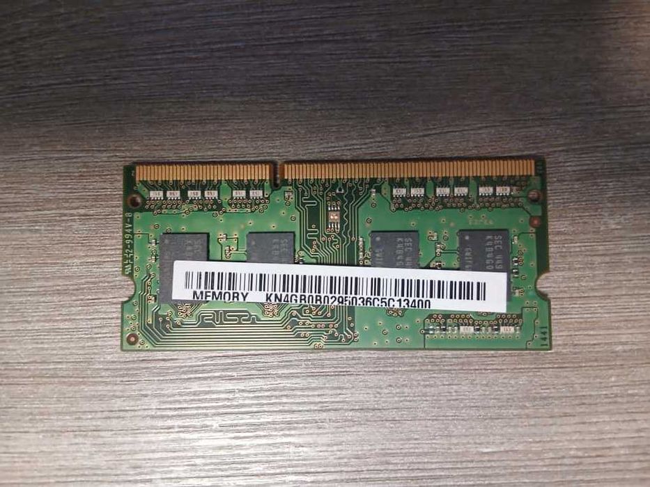 Memorie RAM laptop Samsung 4GB DDR3L 1600MHz 12800S M471B5173DB0-YK0