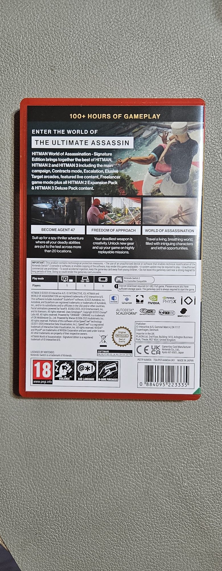 Hitman- World of assassination (signature edition) видео игра