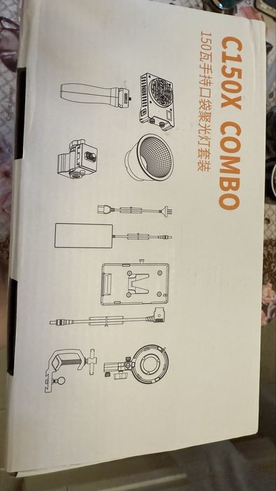 Kit lumina led SIRUI C150X Combo noua