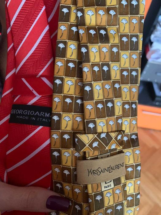 Вратовръзки на скъпи брандове, 100% коприна