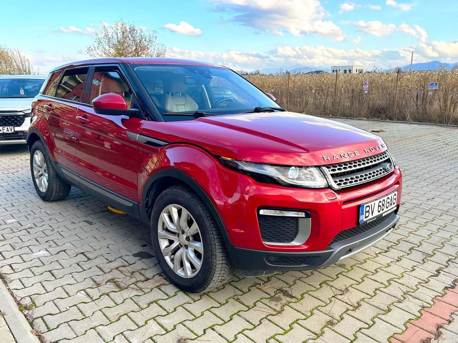 Land Rover Range Rover Evoque 2016, L538 Firenze Red, 4x4, scaune incalzite, xenon, 180cp